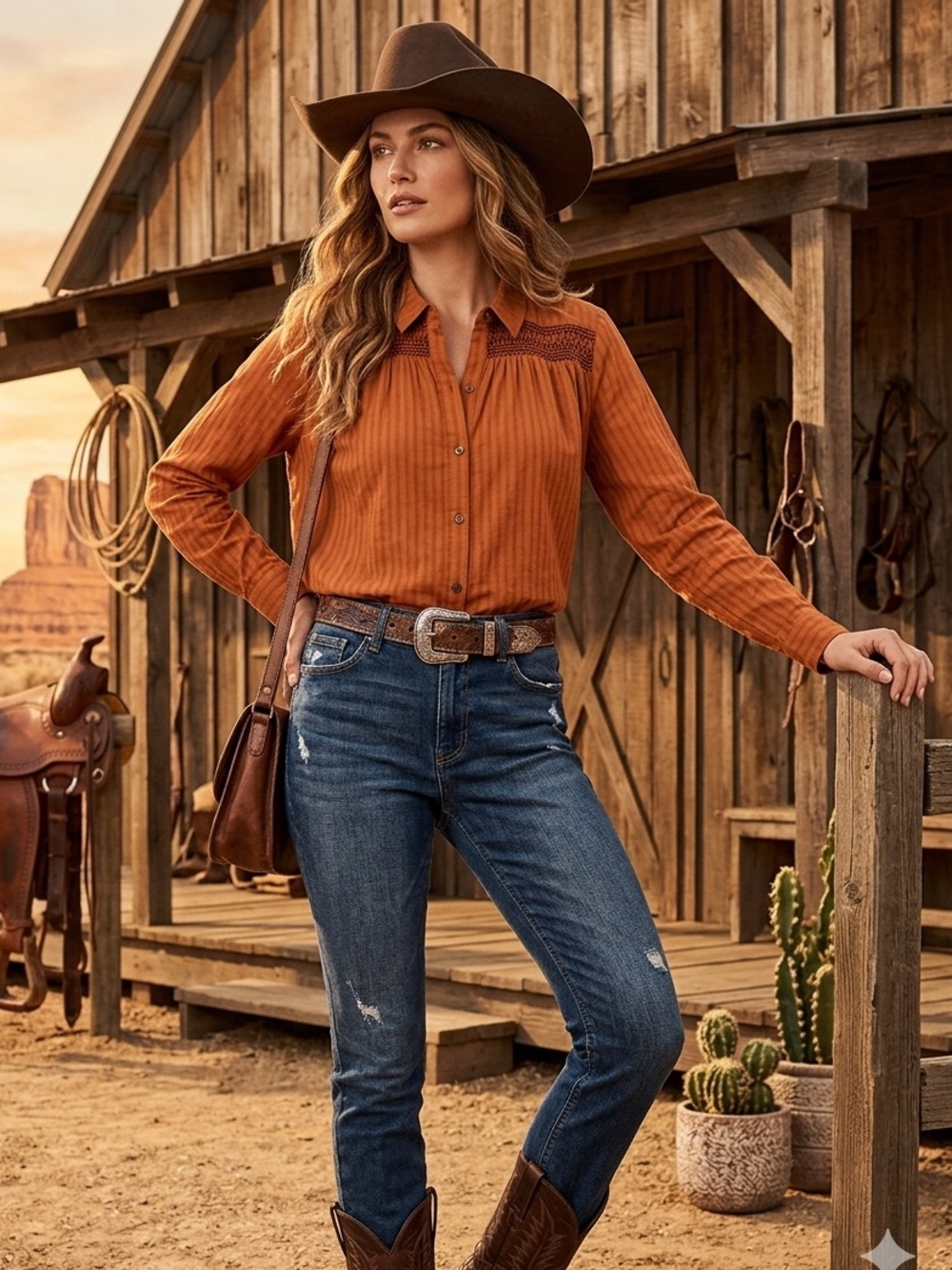 Sonoma Rust Button Down Long Sleeve Top Size XXL